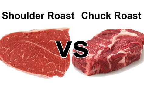 Chuck roast versus shoulder roast. Things To Know About Chuck roast versus shoulder roast. 